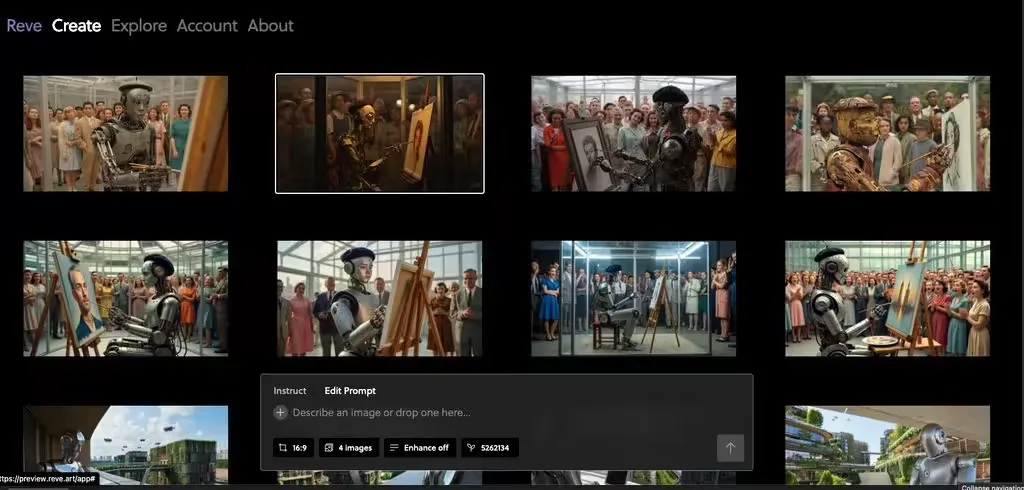 Reve Image 1.0 成 AI 文生图新王,挑战 Midjourney插图 Reve Image 1.0 成 AI 文生图新王,挑战 Midjourney插图