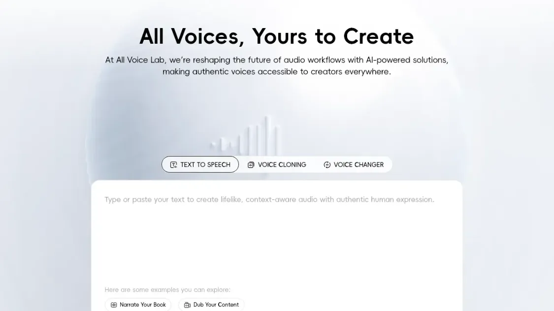 All Voice Lab:超逼真语音克隆平台解析插图 All Voice Lab:超逼真语音克隆平台解析插图