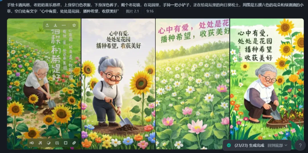批量制作 “治愈老奶奶”,情感语录视频教程插图8 批量制作 “治愈老奶奶”,情感语录视频教程插图8