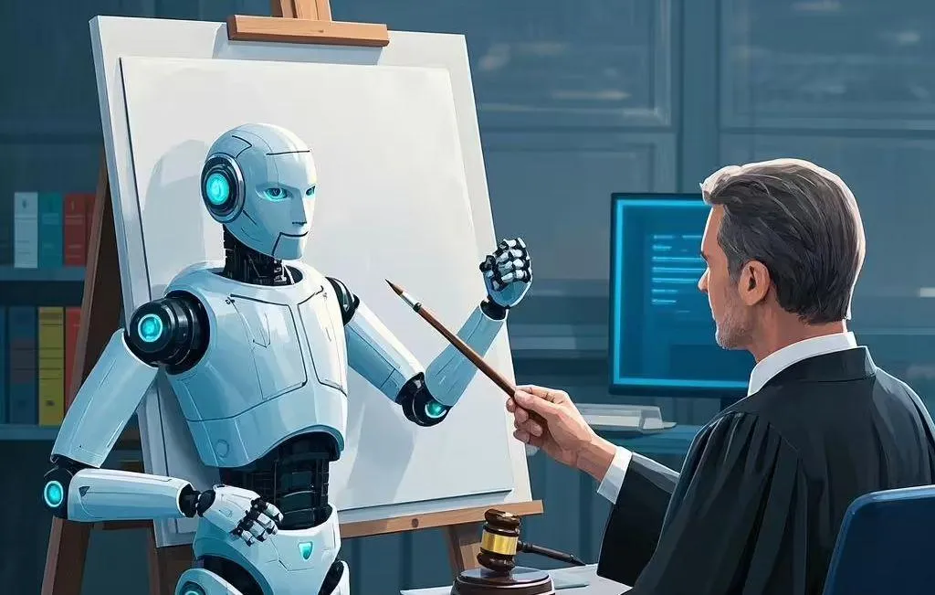 美国法院判决,AI 创作作品无版权保护插图 美国法院判决,AI 创作作品无版权保护插图