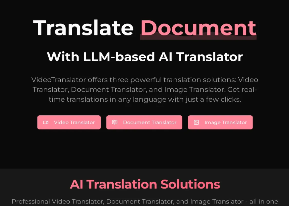 VideoTranslator 翻译工具,多语言视频翻译插图 VideoTranslator 翻译工具,多语言视频翻译插图