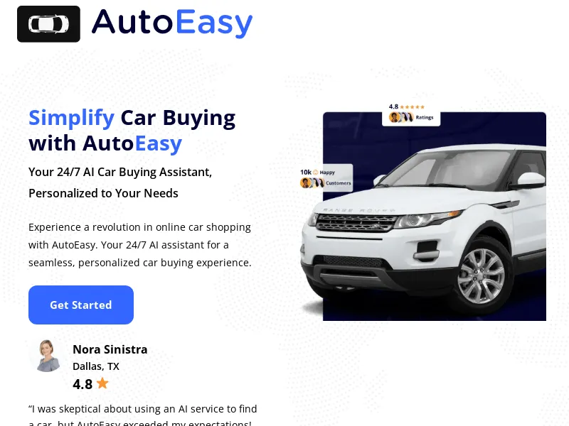 AutoEasy 平台:AI 汽车购买助手使用攻略插图 AutoEasy 平台:AI 汽车购买助手使用攻略插图