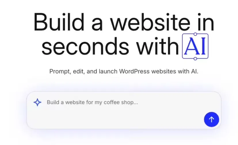 WordPress 推构建器,AI 几句话建博客-会懂网