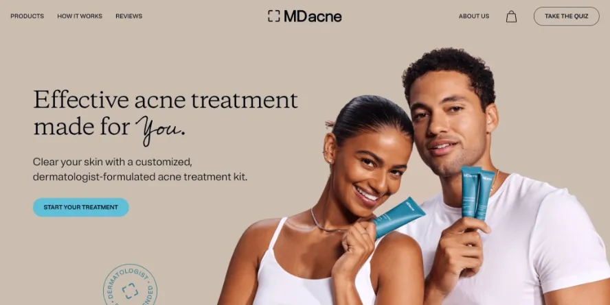 MDacne 痤疮治疗平台,个性化方案定制-会懂网