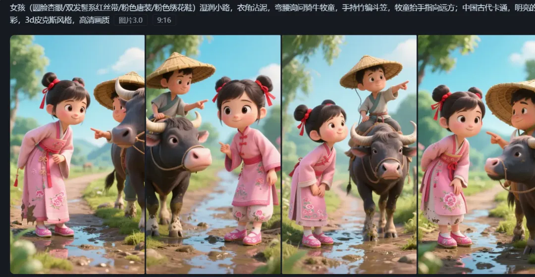 AI 儿童古诗词动画教程,数字人解说新方式插图11 AI 儿童古诗词动画教程,数字人解说新方式插图11