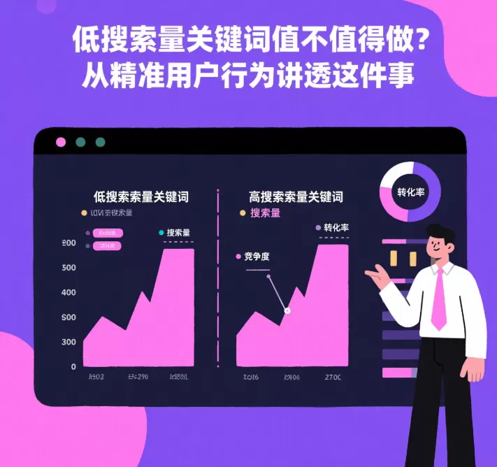低搜索量关键词价值:从精准用户行为深度解析插图 低搜索量关键词价值:从精准用户行为深度解析插图