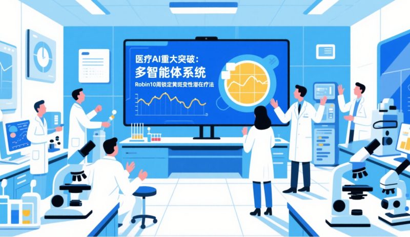 医疗AI重大突破：多智能体系统Robin10周锁定黄斑变性潜在疗法-会懂网