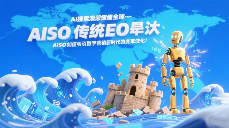 AI搜索浪潮席卷全球:传统SEO已逝,AISO如何引领数字营销新时代的变革与进化?插图 AI搜索浪潮席卷全球:传统SEO已逝,AISO如何引领数字营销新时代的变革与进化?插图