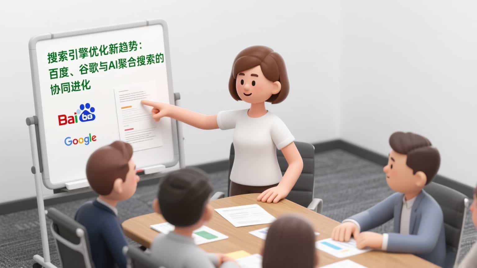 搜索引擎优化新趋势:百度、谷歌与AI聚合搜索的协同进化-会懂网