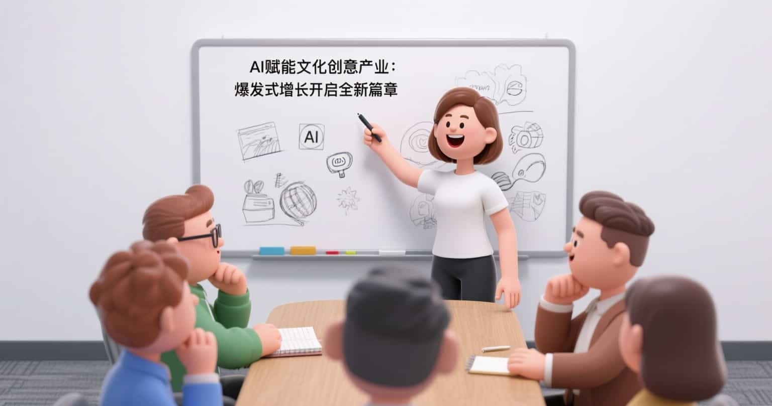 AI赋能文化创意产业:爆发式增长开启全新篇章-会懂网